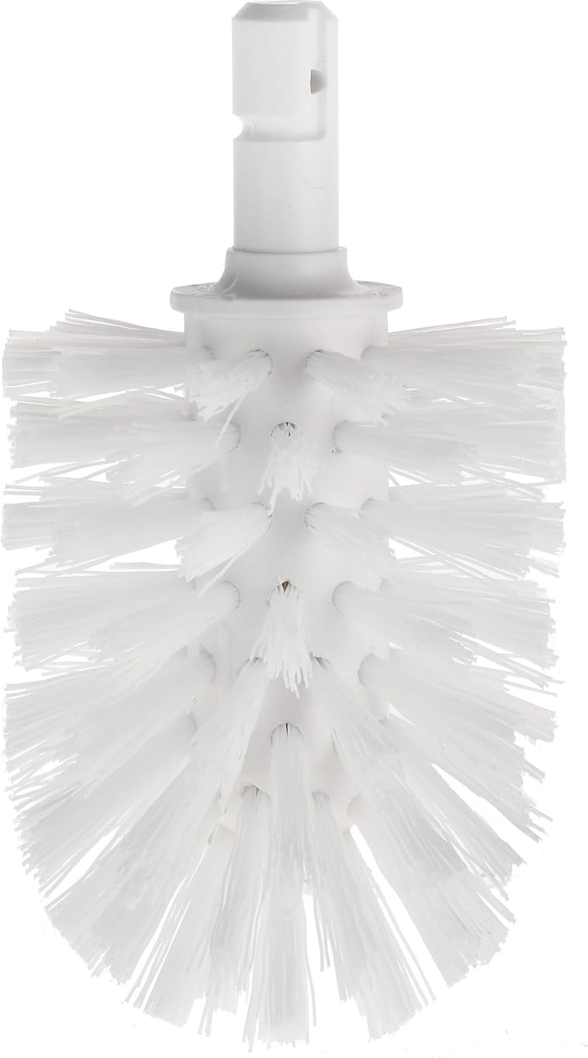 Toilet Brush Head, White/Black, Ersatz