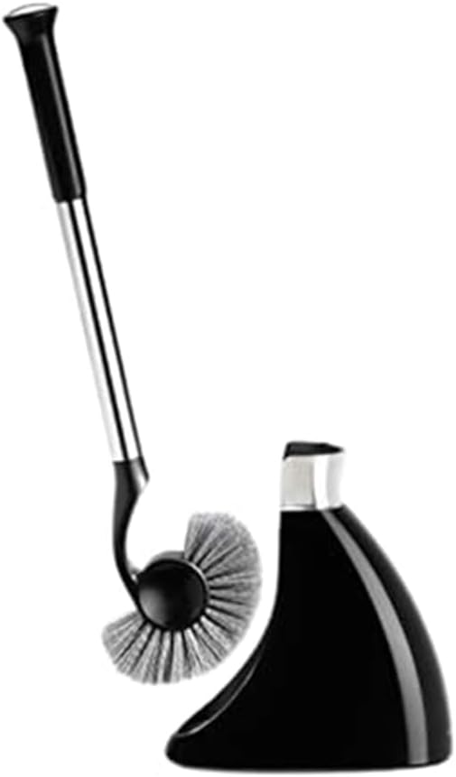 simplehuman Plunger and Toilet Brush Bundle, White