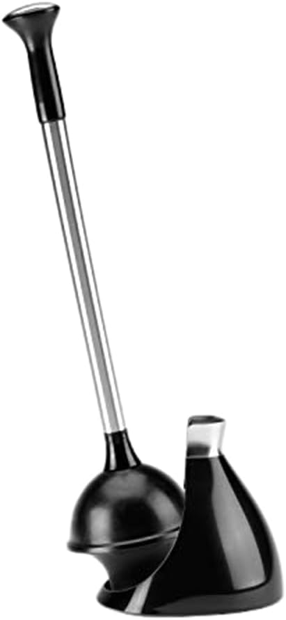 simplehuman Plunger and Toilet Brush Bundle, White