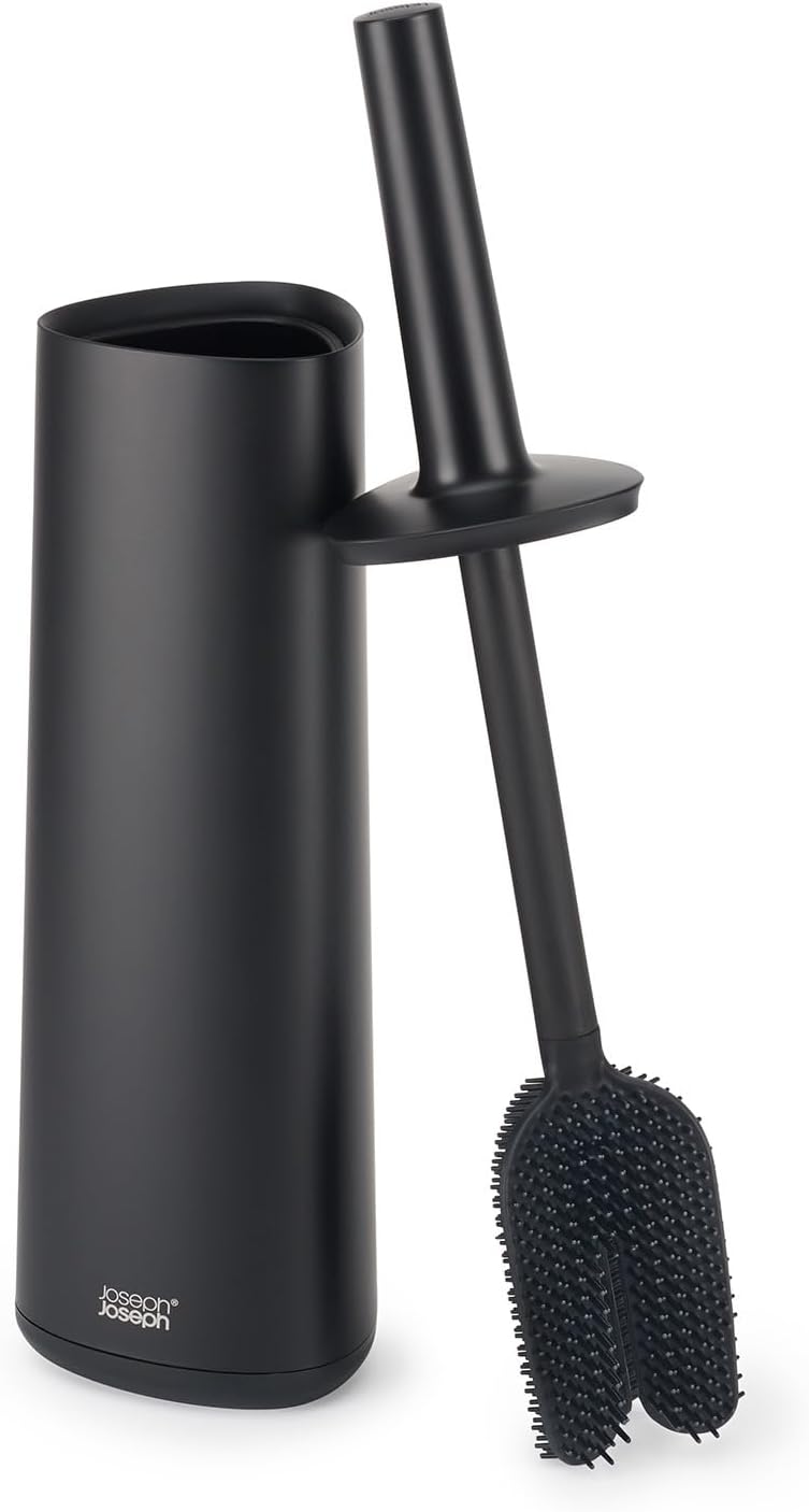 Joseph Joseph Toilet Brush, White/Grey, Set of 2