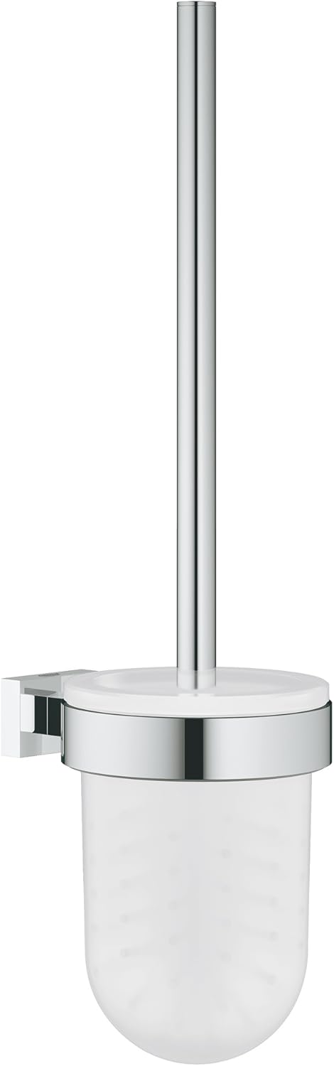 Grohe 40513001 Essentials Cube Toilet Brush Set