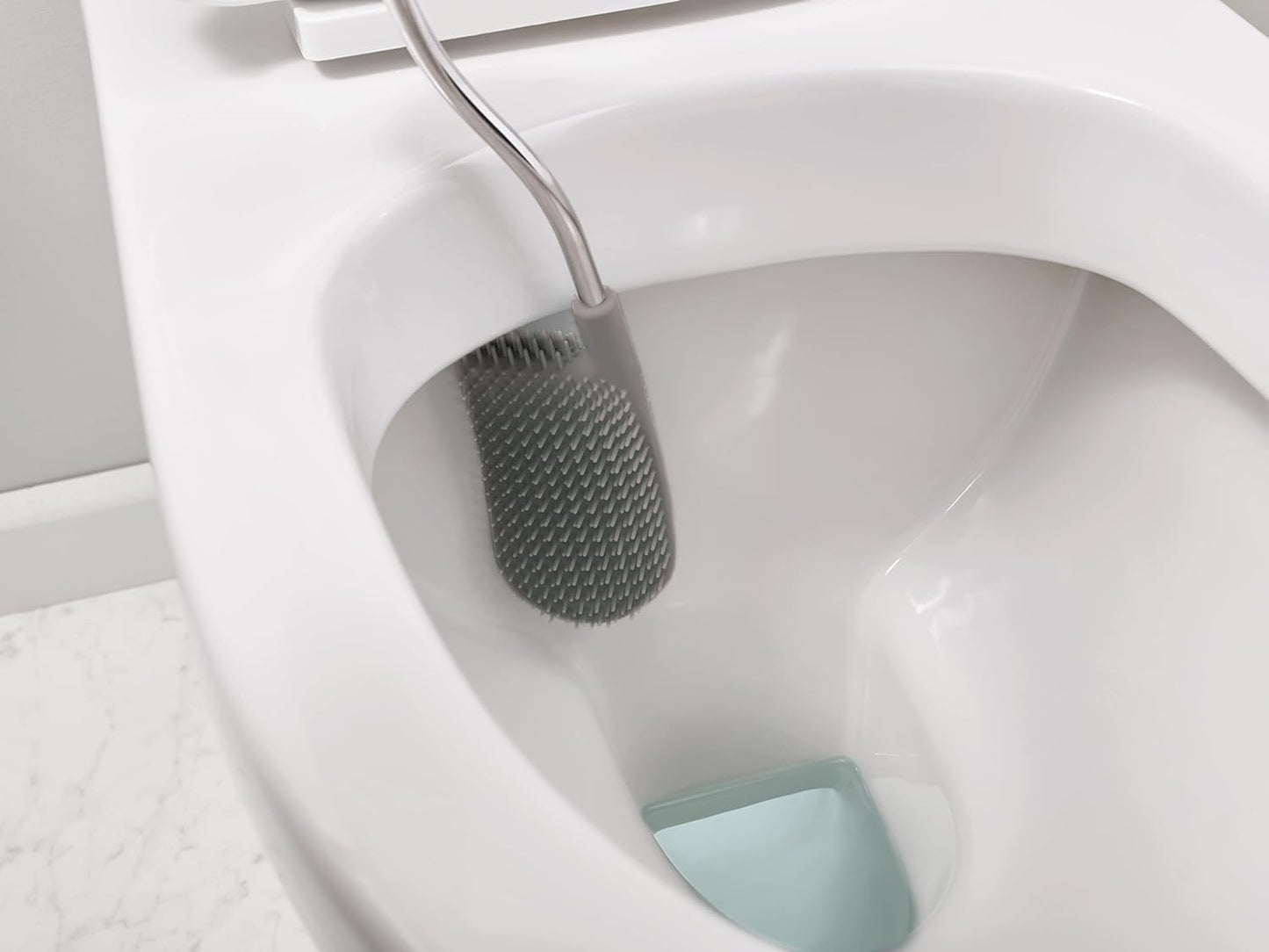 Joseph Joseph Toilet Brush, White/Grey, Set of 2